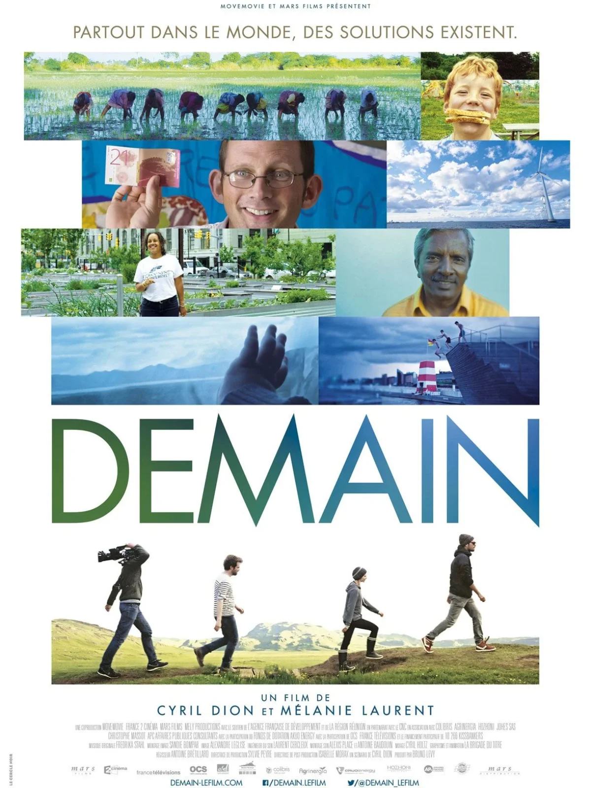 Affiche Film Demain - Ressources Eko&Sens - Accompagnement du changement et transition écologique - Marine Jouvenot