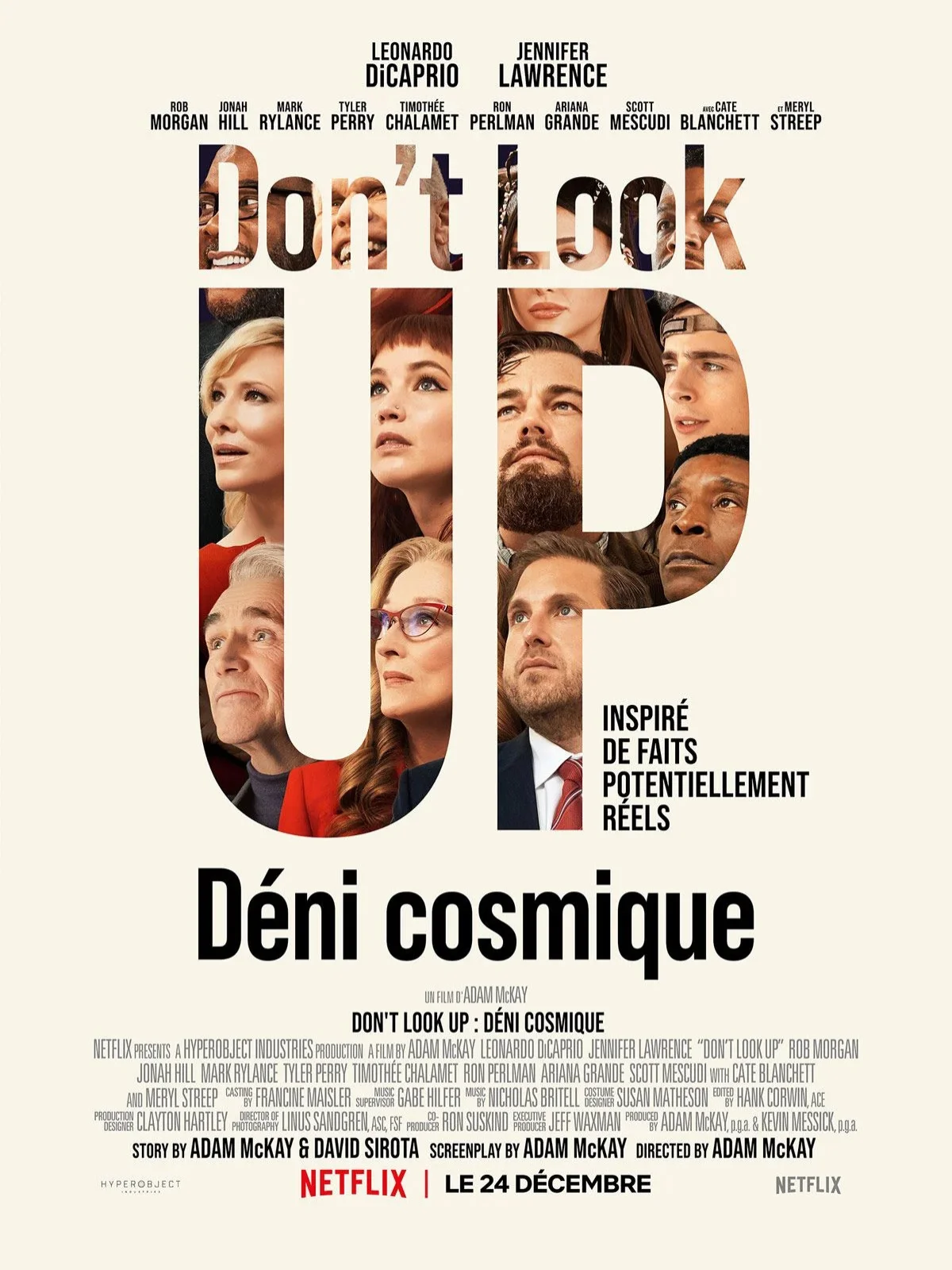 Affiche Film Dont look up - Ressources Eko&Sens - Accompagnement du changement et transition écologique - Marine Jouvenot