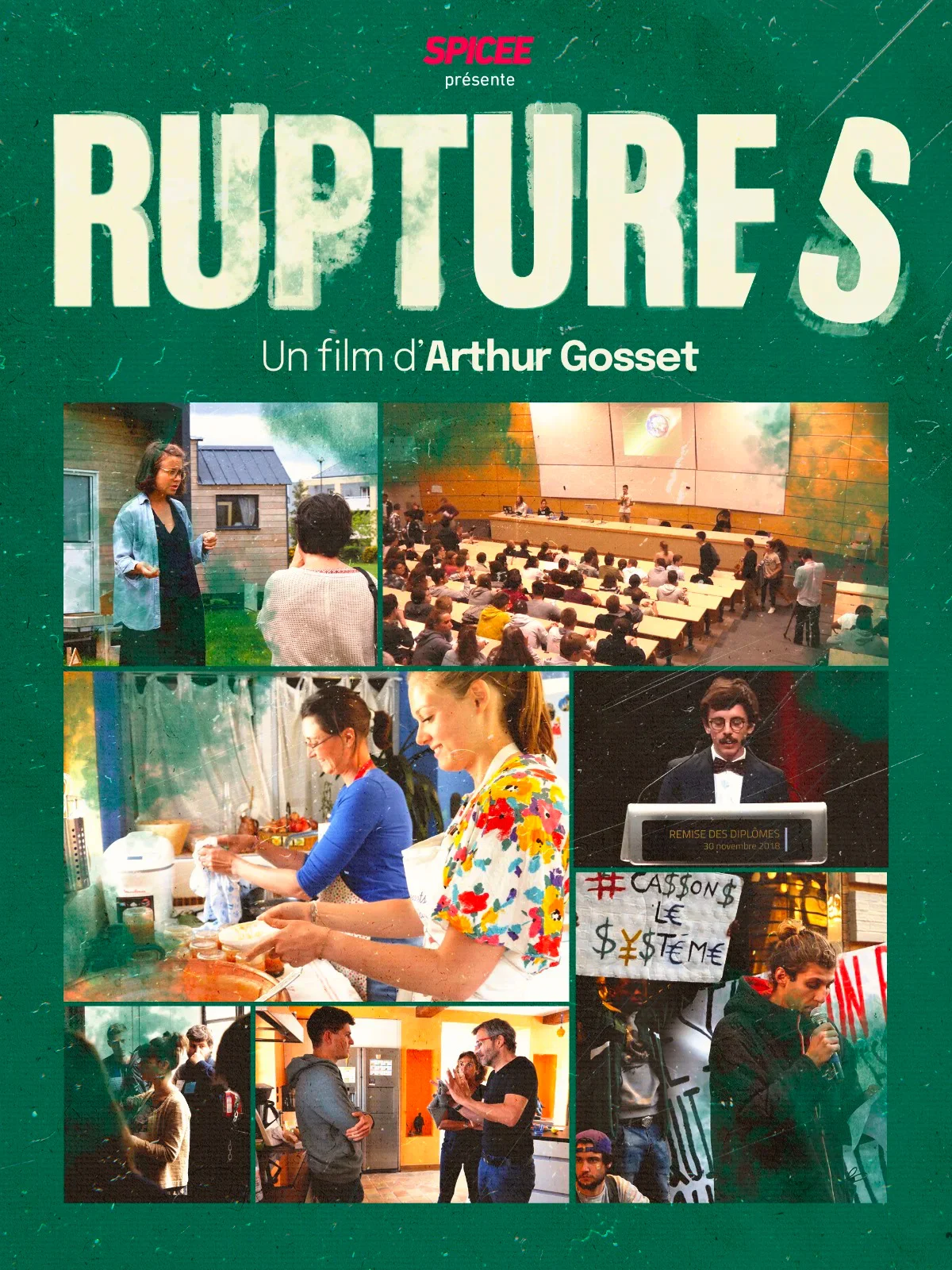 Affiche Film Ruptures - Ressources Eko&Sens - Accompagnement du changement et transition écologique - Marine Jouvenot